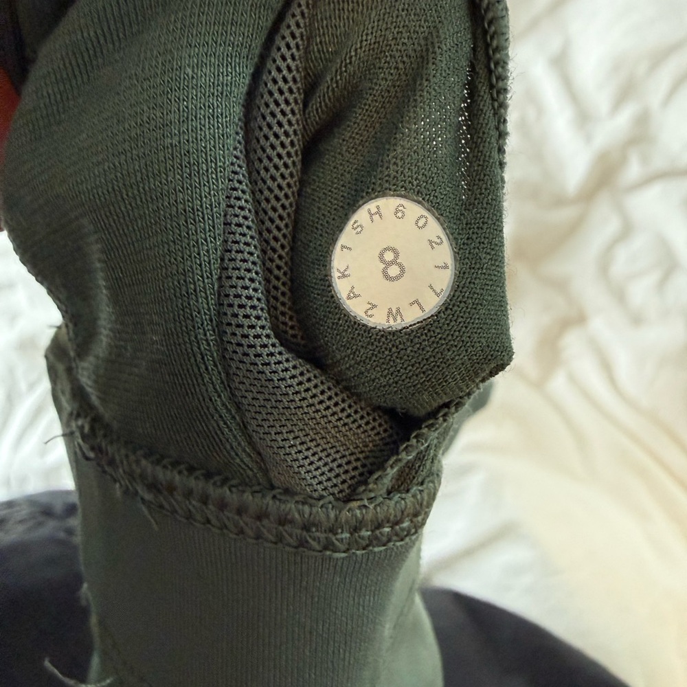 lululemon athletica Mesh Detail Sports Bra - Dark Green - Picture 5 of 5